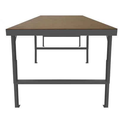 DURHAM MFG WBF-TH-48120-95 Adjustable Height Workbench, 120 x 48