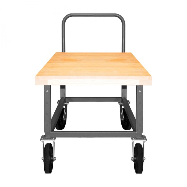 DURHAM MFG WHPTA-WD-2448-8MR-95 Platform Truck, Adjustable Height