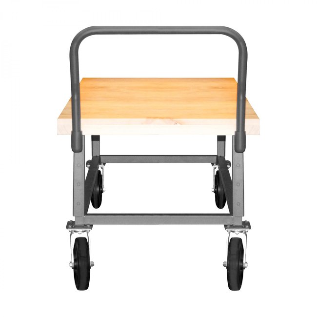 DURHAM MFG WHPTA-WD-2448-8MR-95 Platform Truck, Adjustable Height