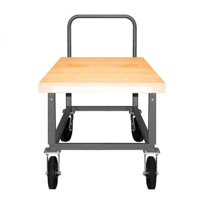 DURHAM MFG WHPTA-WD-3060-8MR-95 Platform Truck, Adjustable Height