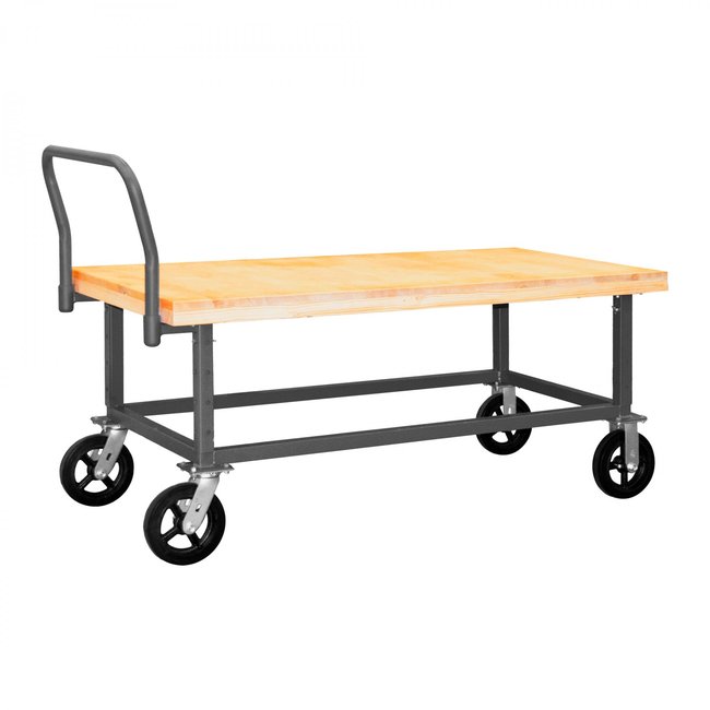 DURHAM MFG WHPTA-WD-3060-8MR-95 Platform Truck, Adjustable Height