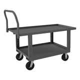 DURHAM MFG WHPTLUA30486MR95 Platform Truck, Adjustable Height