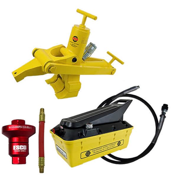 ESCO 10200 Bead Breaker Kit, "Combi" (Contains 10101, 10500, 10604 Hose and 10601K Reducer Kit)