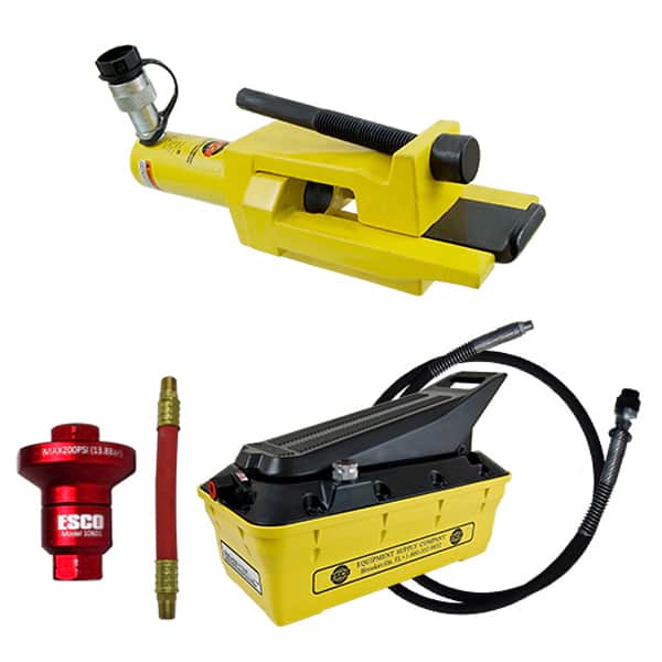 ESCO 10205 Bead Breaker Kit, Giant Tire (Contains 10105, 10500, 10604 Hose and 10601K Reducer Kit)