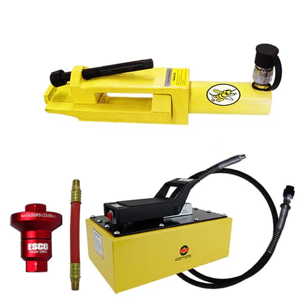 ESCO 10238 Bead Breaker Kit, Giant Tire (Contains 10896, 10592, 10604 Hose and 10601K Reducer Kit)