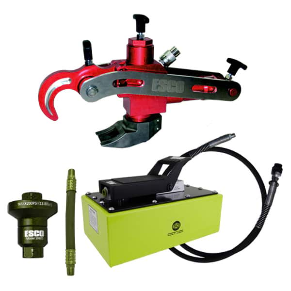 ESCO 10240 Aluminum Bead Breaker Kit, Standard Euro Style (Contains 40804, 10592, 10604 Hose and 10601K Reducer Kit)