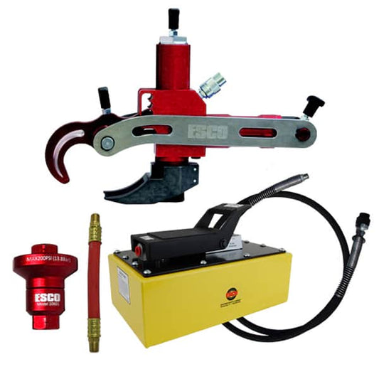 ESCO 10242 Aluminum Bead Breaker Kit, Long Euro Style (Contains 40805, 10592, 10604 Hose and 10601K Reducer Kit)