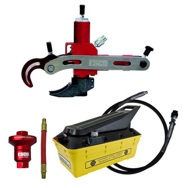 ESCO 10243 Aluminum Bead Breaker Kit,Long Euro Style (Contains 40805, 10500, 10604 Hose and 10601K Reducer Kit)