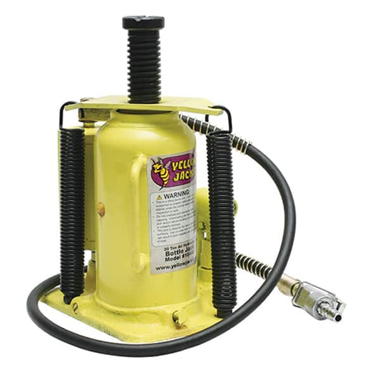 ESCO 10446 YELLOW JACKIT 20 Ton Air/Hydraulic Bottle Jack