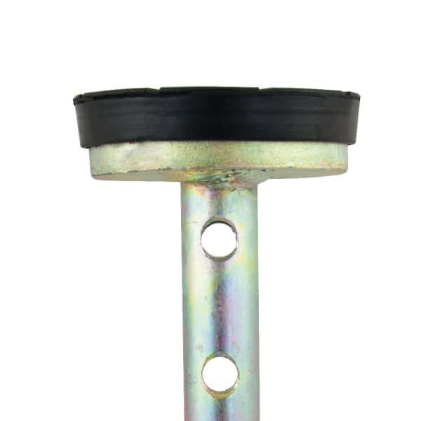ESCO 10499 Jack Stand single, 3 Ton Weight Capacity With Flat Top Rubber Cushion Post (Short Style)
