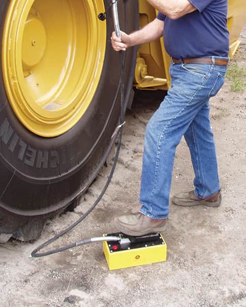 ESCO 10592 Pump, Air/Hydraulic, 5 Quart