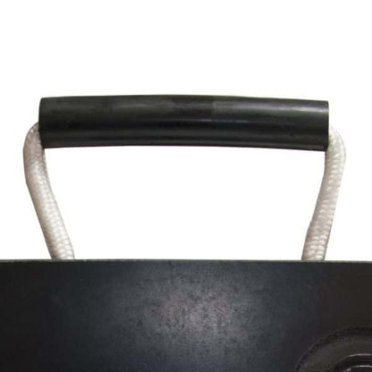 ESCO 10754 Jack Plate, 12"x12"x1", With Rope Handle, Black (100 Ton Weight Capacity)