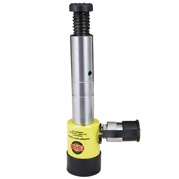 ESCO 10807C Ram "STAK-ABLE", 10 Ton Hydraulic, 1" Stroke With 3 Extensions and Carrying Case