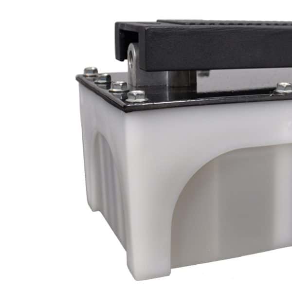 ESCO 10875 YELLOW JACKIT Air/Hydraulic Pump, 5 Quart Plastic Reservoir