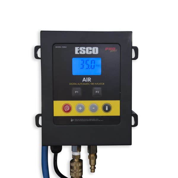 ESCO 10964 Tire Inflator,  Steel Wall Mounted w/ Digital Display and Clip on Chuck