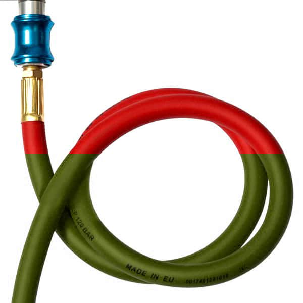 ESCO 10966 Manifold, 4 Way w/ 4x6 Ft. Hose w/ Clip on Chucks [For use with 10963]
