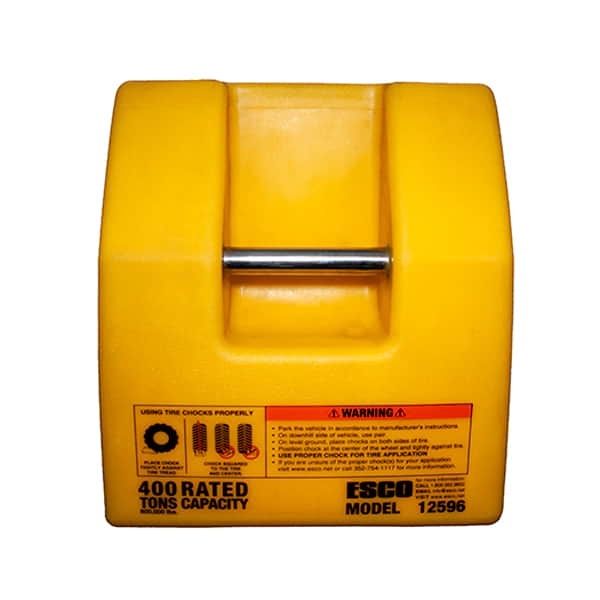 ESCO 12596 Wheel Chock, 400 Ton