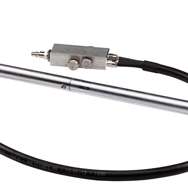 ESCO 92001 YAK Jack, Air/Hydraulic, 2 Stage (22/11 Ton), 214/P