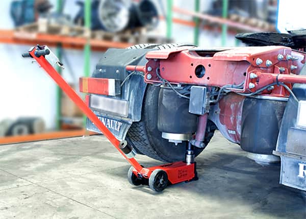 ESCO 92002 YAK Jack, Air/Hydraulic, 2 Stage (44/22 Ton), 215/L