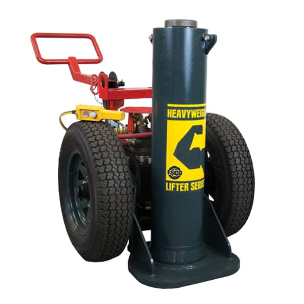 ESCO EJR-200-38 HEAVYWEIGHT LIFTER Jack, "Champ", Air/Hydraulic (200 Ton, Min Height 38")