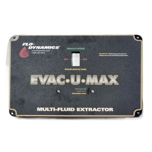 Flo-Dynamics 40100046 Control Board Assembly – Evacumax (PCB, Panel, Overlay Sticker, Tape & Fasteners)