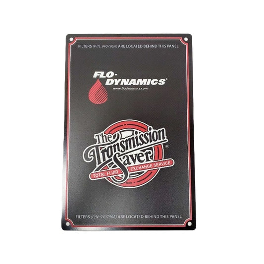 Flo-Dynamics 941705W Service Panel Assembly – TSD450, 440 & 410 (Panel & Overlay Sticker)