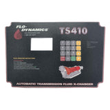 Flo-Dynamics 941779 Overlay Sticker – TS410LCD Control Panel