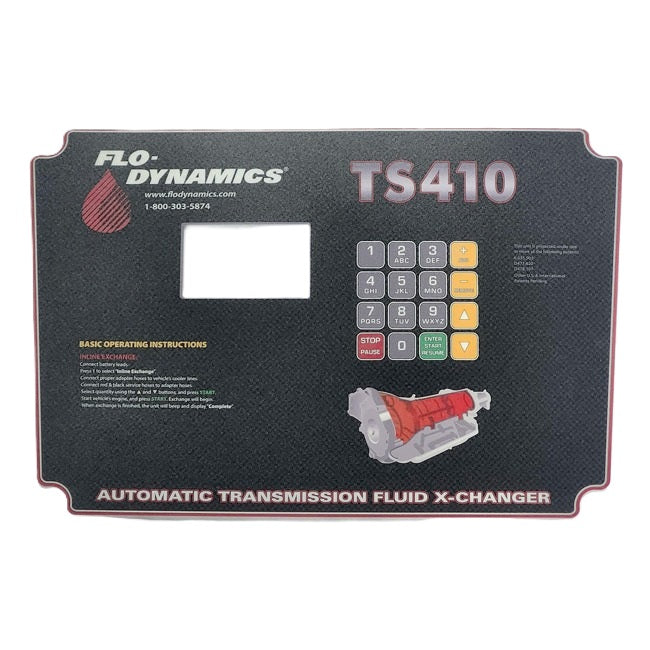 Flo-Dynamics 941779 Overlay Sticker – TS410LCD Control Panel