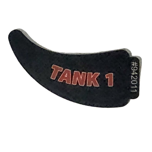 Flo-Dynamics 942011 Overlay Sticker – Tank 1 Label
