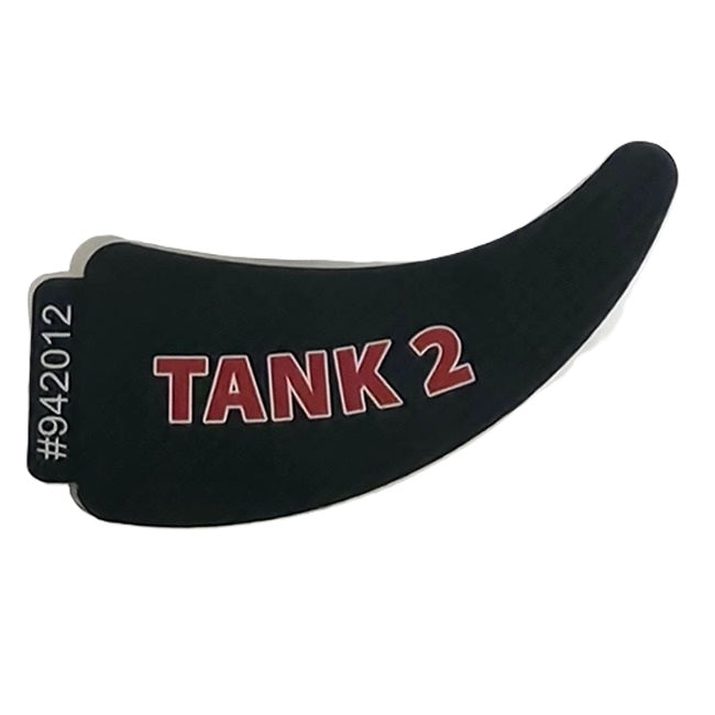 Flo-Dynamics 942012 Overlay Sticker – Tank 2 Label