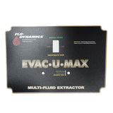 Flo-Dynamics 944028 Overlay Sticker – Control Panel, Evacumax