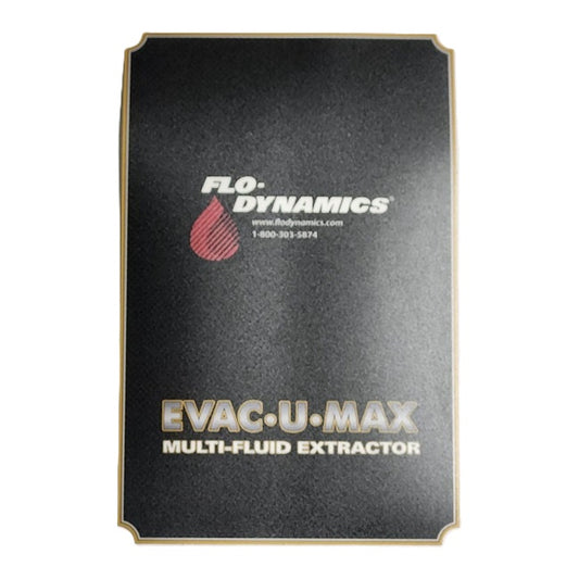Flo-Dynamics 944029 Overlay Sticker – Service Panel