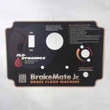 Flo-Dynamics 945007 Overlay Sticker – Control Panel BMJR