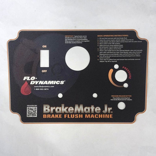Flo-Dynamics 945007 Overlay Sticker – Control Panel BMJR