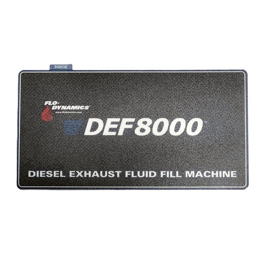 Flo-Dynamics 948030 Overlay Sticker – Front Machine DEF8000