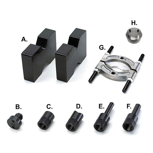 Freedom Hydraulics 50 Ton Shop Press Accessory Kit