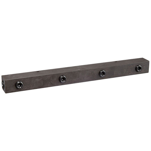 Freedom Hydraulics 14In. Long  Manifold, 1 In - 6 Out, 3/8In. Nptf