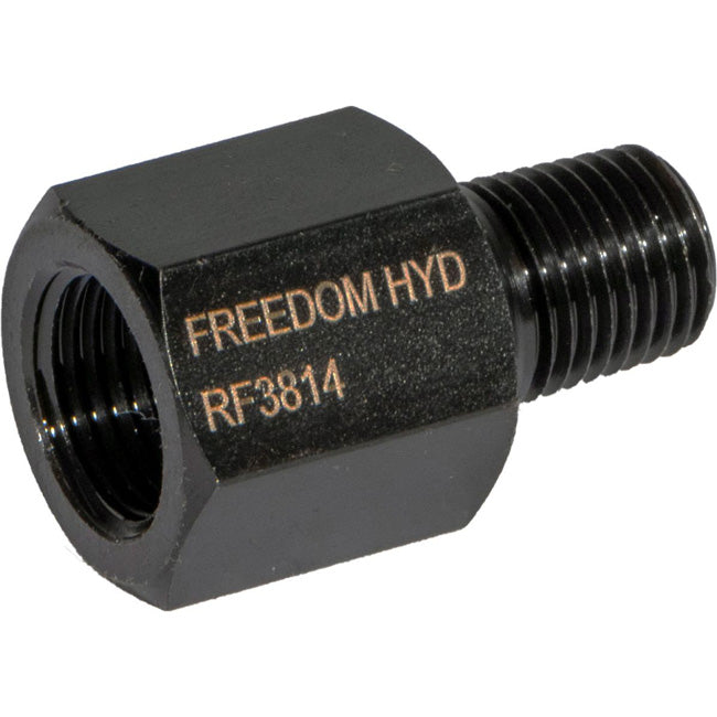 Freedom Hydraulics Reducer Fitting 3/8In. Female- 1/4In. Male