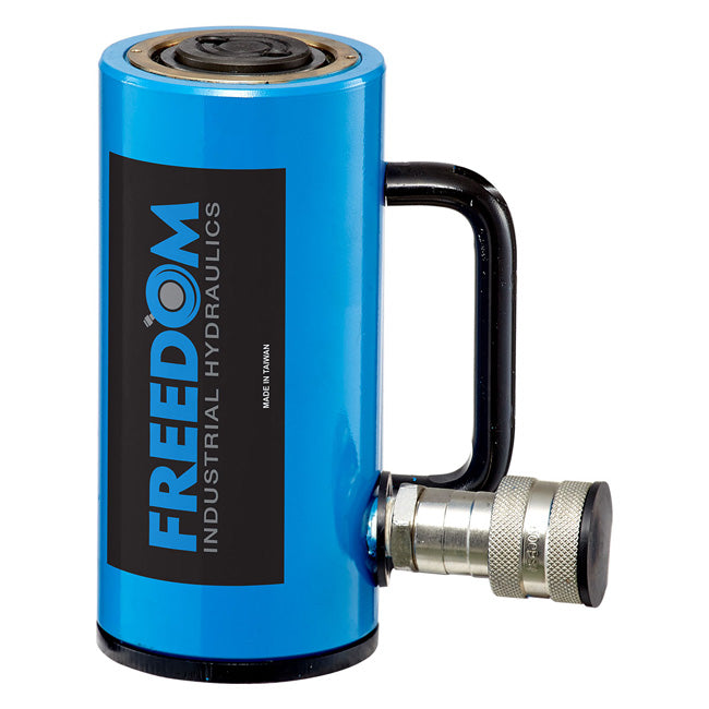 Freedom Hydraulics 20 Ton Single Acting Aluminum Cylinder, 2.00In. Stroke