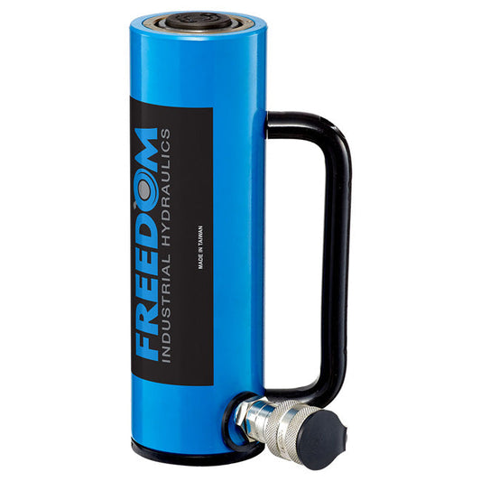 Freedom Hydraulics 20 Ton Single Acting Aluminum Cylinder, 6.00In. Stroke