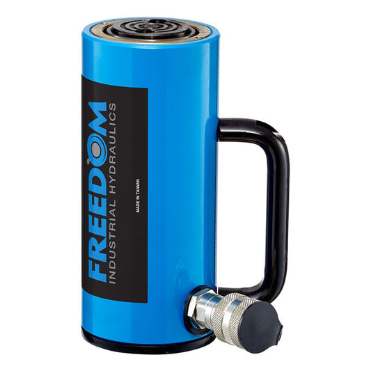 Freedom Hydraulics 30 Ton Single Acting Aluminum Cylinder, 4.00In. Stroke