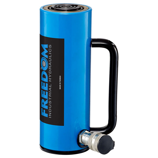 Freedom Hydraulics 30 Ton Single Acting Aluminum Cylinder, 6.00In. Stroke
