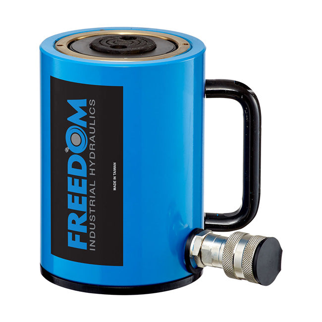 Freedom Hydraulics 50 Ton Single Acting Aluminum Cylinder, 2.00In. Stroke