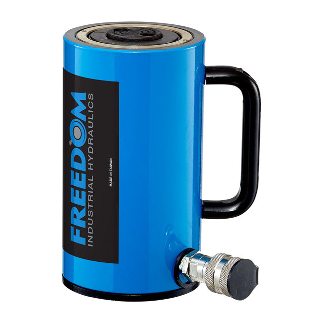 Freedom Hydraulics 50 Ton Single Acting Aluminum Cylinder, 4.00In. Stroke