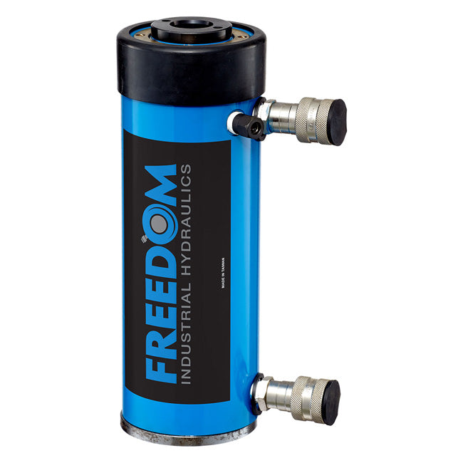 Freedom Hydraulics 30 Ton Double Acting Hollow Hole Cylinder, 7.00In. Stroke