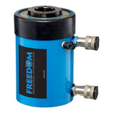 Freedom Hydraulics 60 Ton Double Acting Hollow Hole Cylinder, 3.50In. Stroke