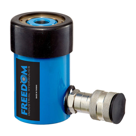 Freedom Hydraulics 12 Ton Single Acting Hollow Hole Cylinder, 1.00In. Stroke