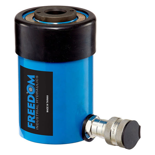 Freedom Hydraulics 20 Ton Single Acting Hollow Hole Cylinder, 2.00In. Stroke