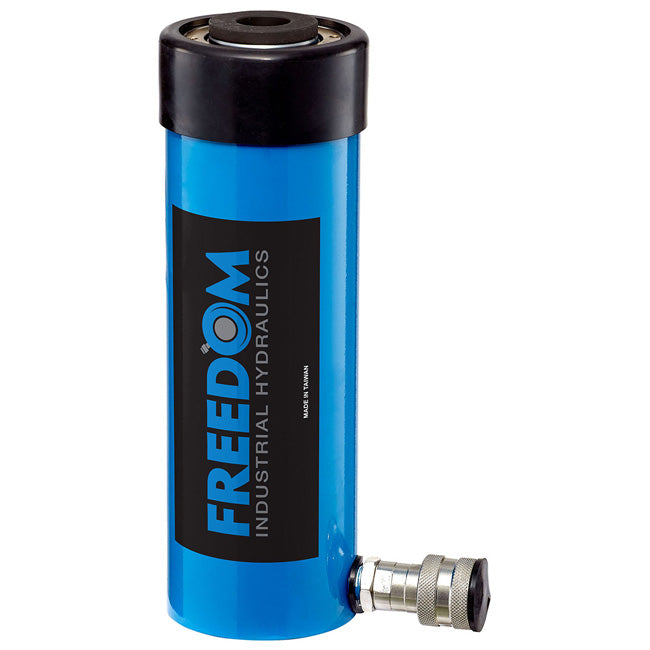 Freedom Hydraulics 20 Ton Single Acting Hollow Hole Cylinder, 6.00In. Stroke