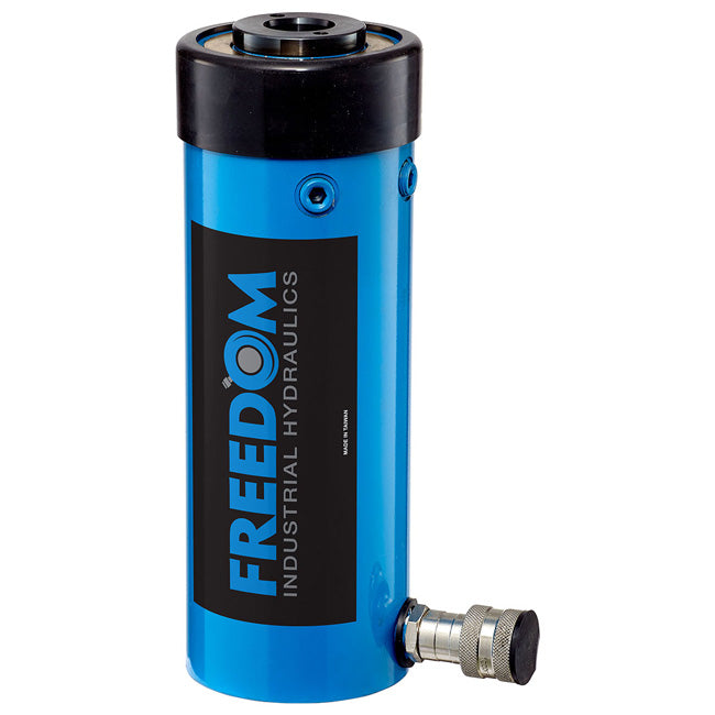 Freedom Hydraulics 30 Ton Single Acting Hollow Hole Cylinder, 6.00In. Stroke